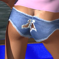 Sami Sunshine Shows Her Friend Effie Jo Pflughalter How To Handle The Omnipresent Papparazzi In A Tiny, Tiny Bikini - Carnipelago Style!